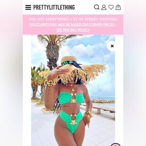 PLT High waisted Swim Bottoms